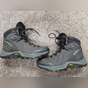 Merrell Thermo Rogue Mid Goretex Winter Hiking Boots Primaloft Vibram Sole Sz 9